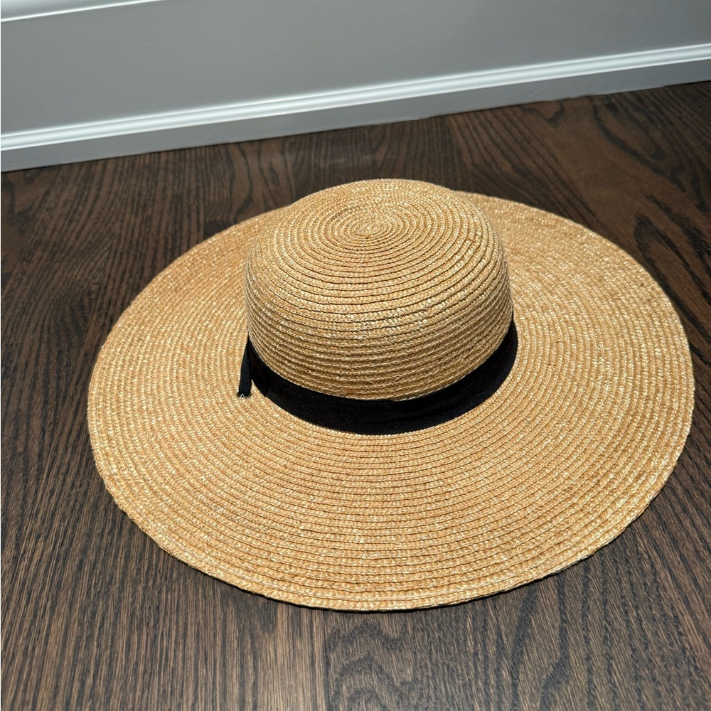Bonpoint Cassis Straw Hat